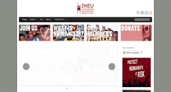 Desktop Screenshot of iheu.org